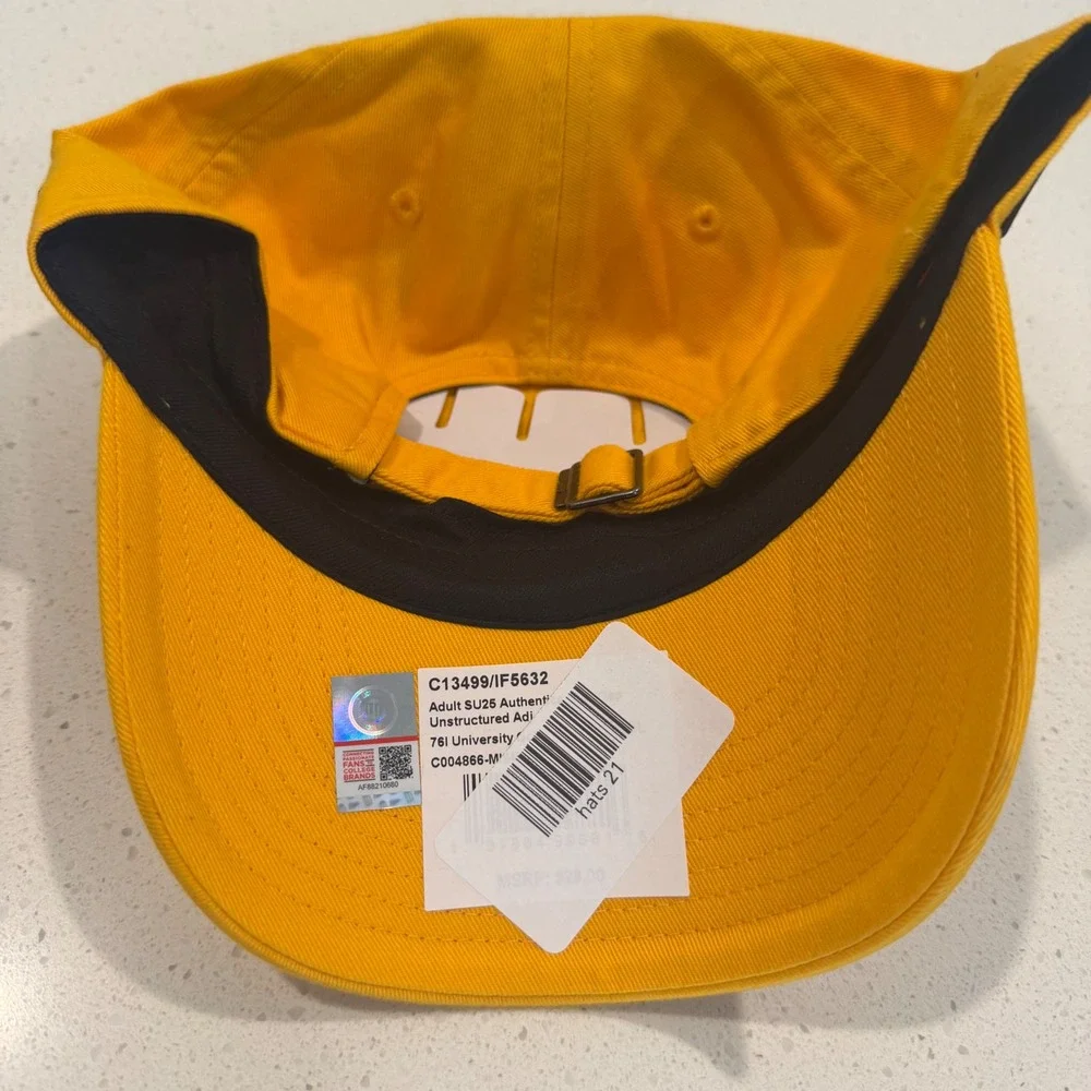 Nike Missouri‎ Tigers Club Cap Authentic Team Issue Adjustable Hat Gold C13499